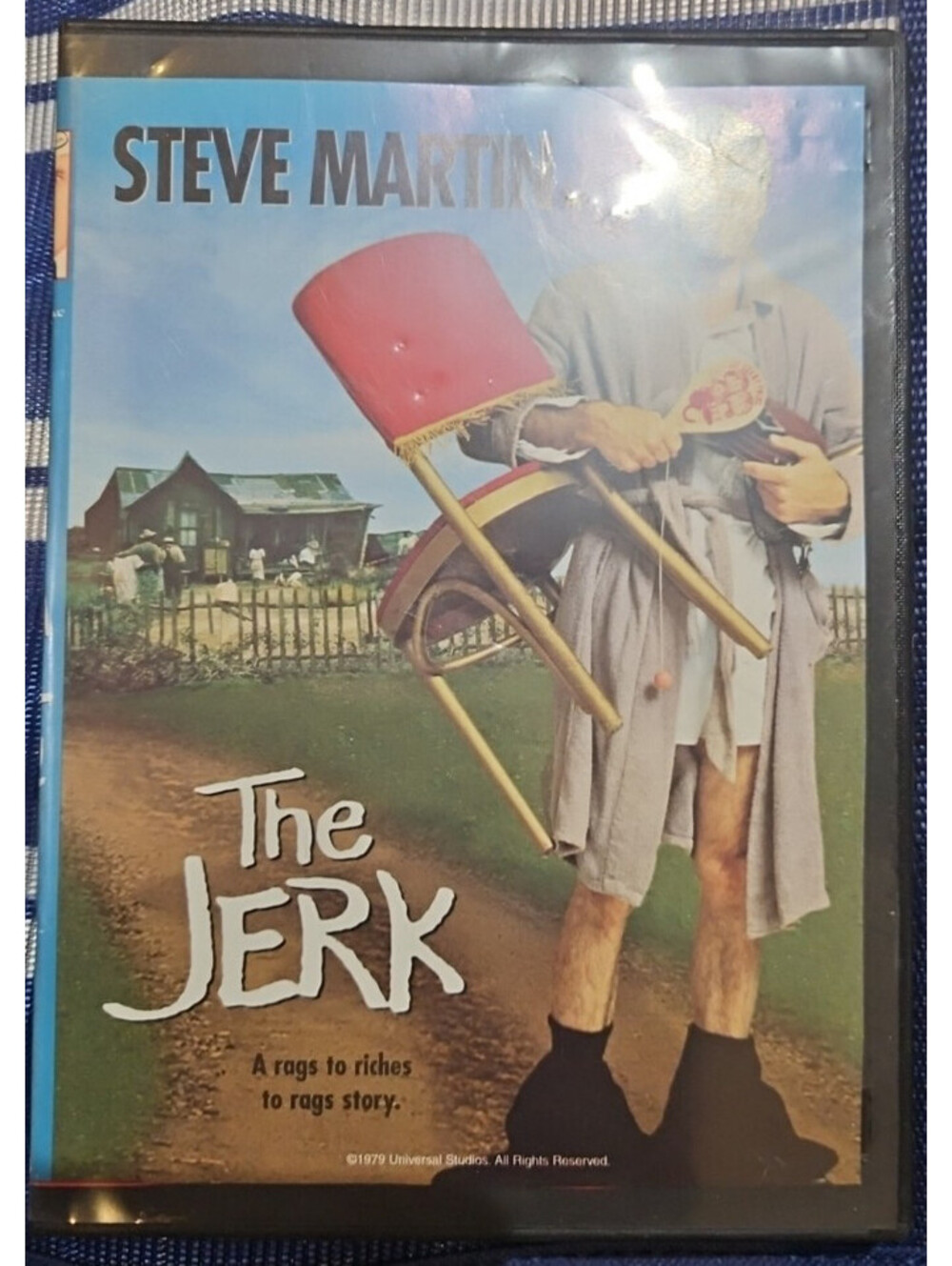 Jerk (DVD, 1979) slim case, Tested cropped artwork